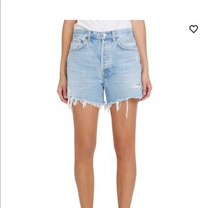 Agolde Parker Long Free Shorts